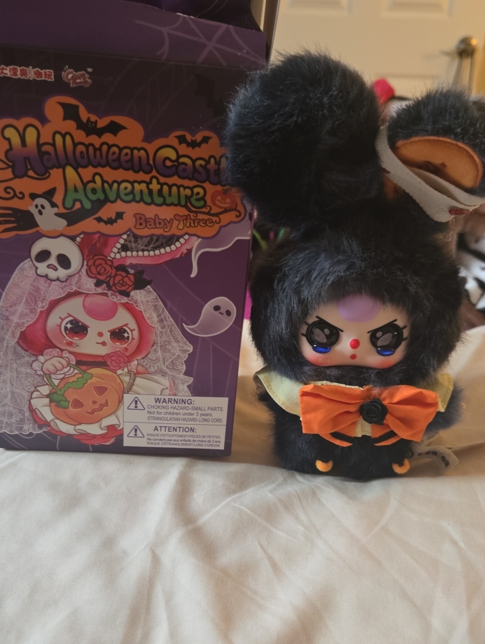 Baby Three Halloween Castle Adventure Shadow Rabbit Character!  NWT.  Opened!